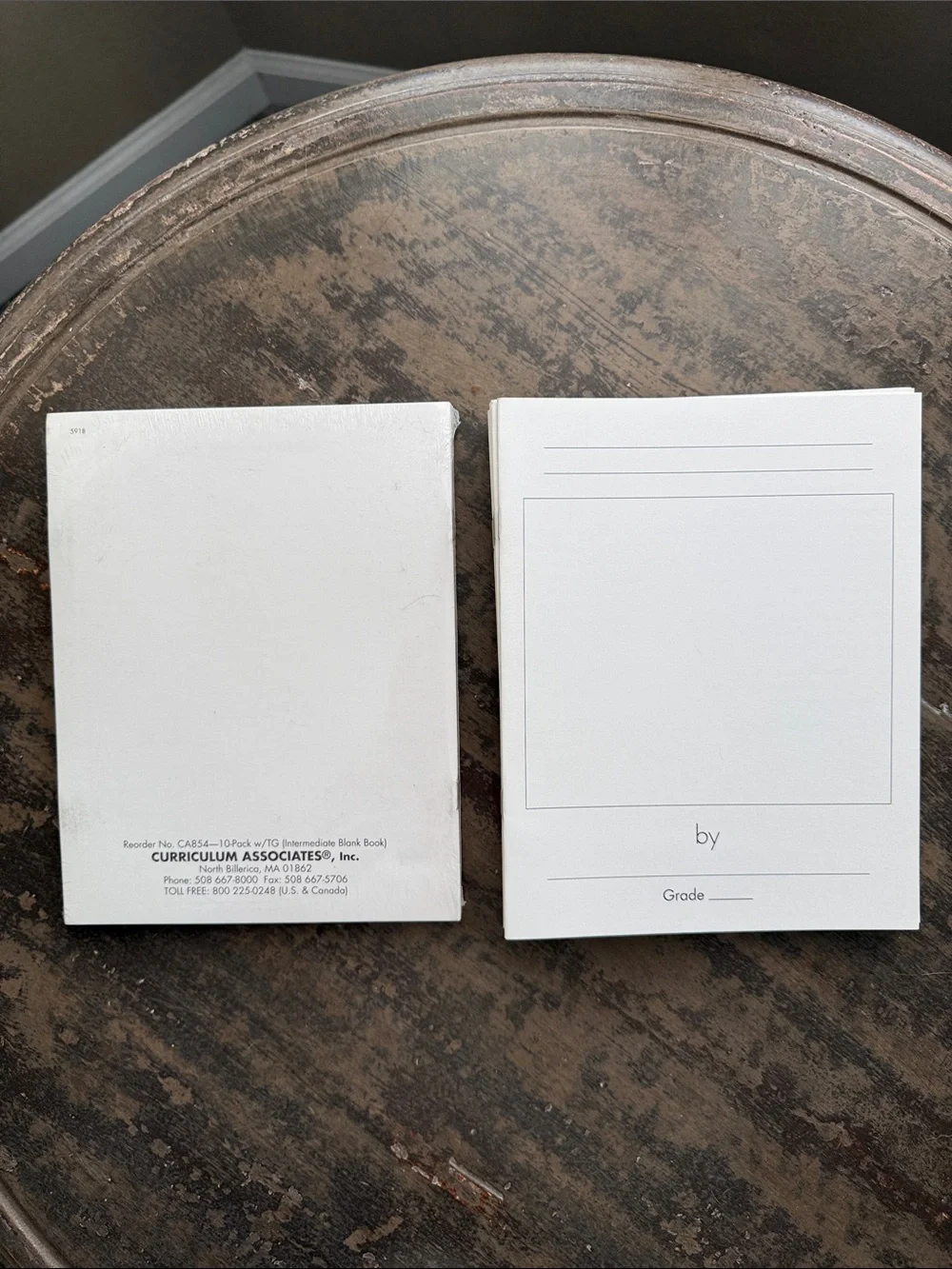 Curriculum Associates Intermediate Blank Books--24 count